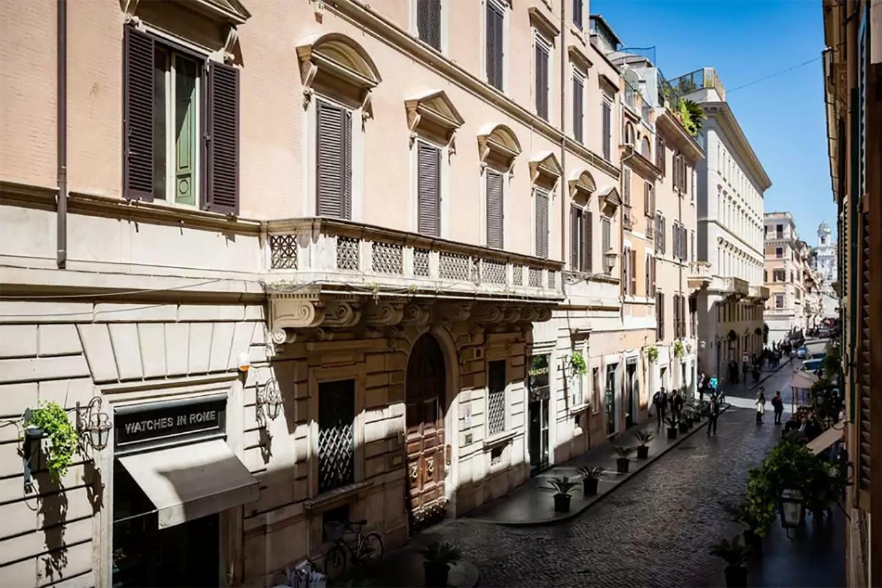 Spagna Historical By Spanish Steps Roma Dış mekan fotoğraf